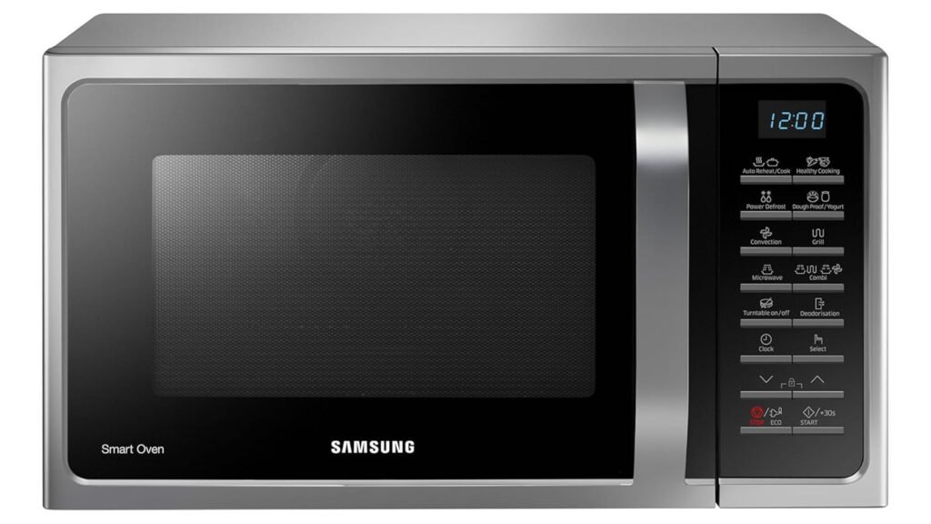 horno de microondas samsung de conveccion 28l 1500w acero inox