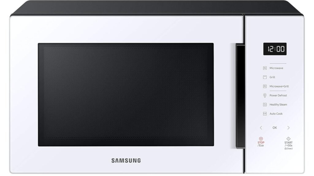 horno de microondas samsung 30l blanco