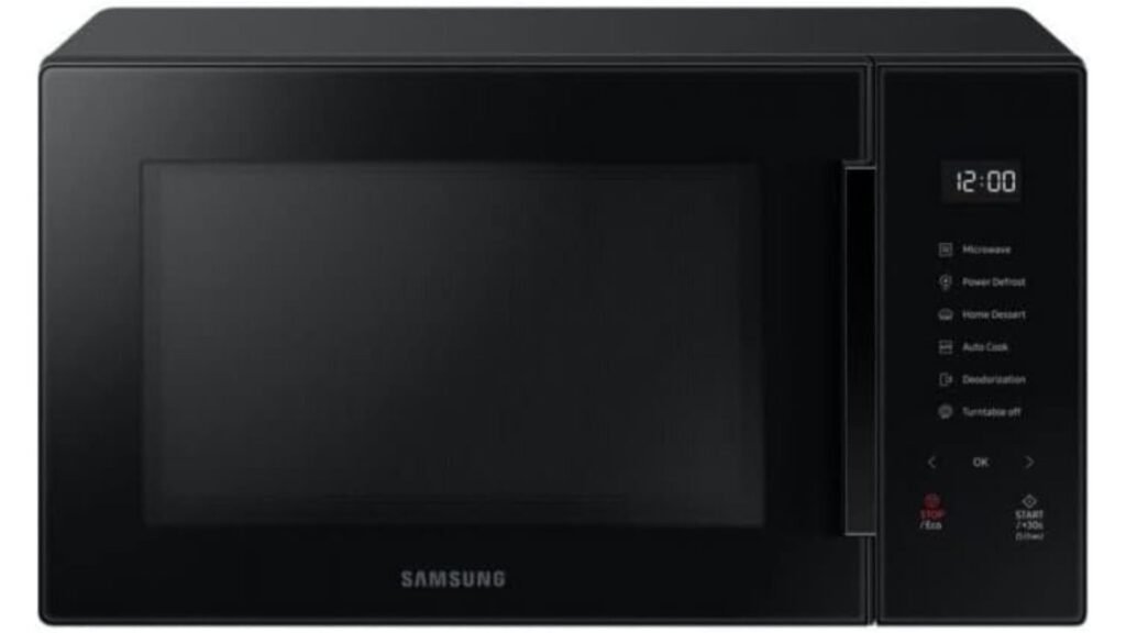 horno de microondas samsung 30l negro